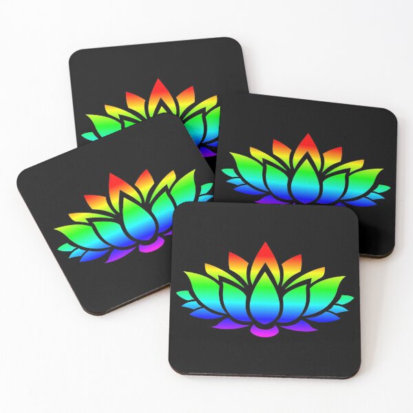 Item preview, Spring Lotus Flower In Rainbow Hue designed and sold by RosieSunflower.