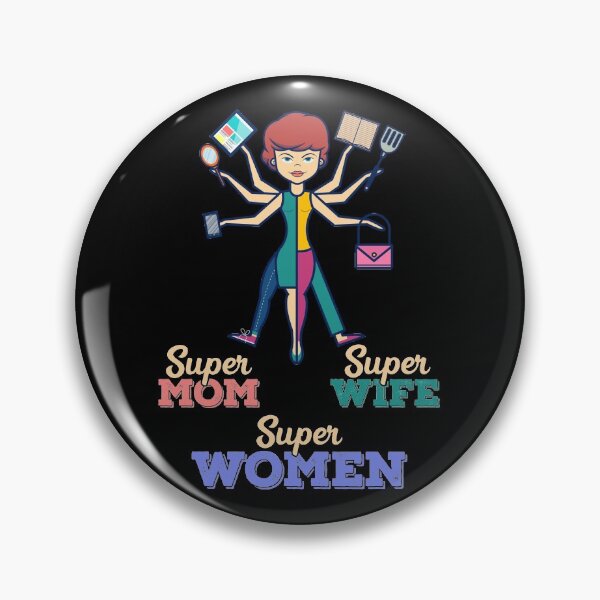 Item preview, Super Mom, Super Wife, Super Tired, Happy Mother's Day designed and sold by ZaydounStark.