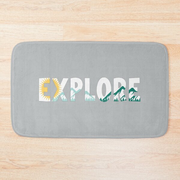 Item preview, EXPLORE Mountain Design for Hikers designed and sold by Woggy-Doodles-.