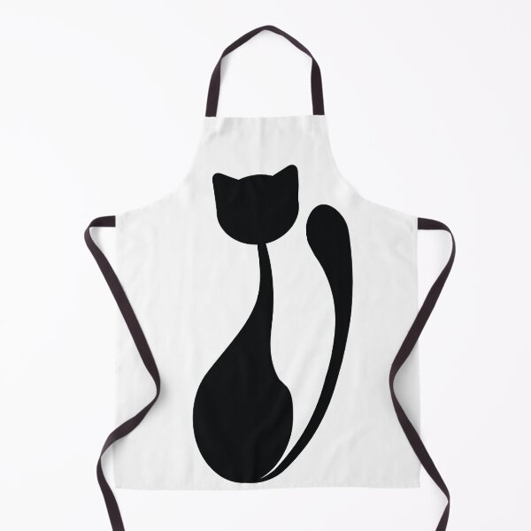 Item preview, Black cat's silhouette designed and sold by Aenota.
