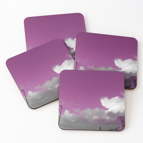 Item preview, beautiful purple sky and clouds designed and sold by RedaSouq.