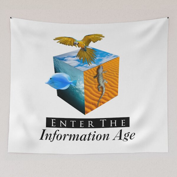 Item preview, Enter the Information Age designed and sold by pangeaworx.