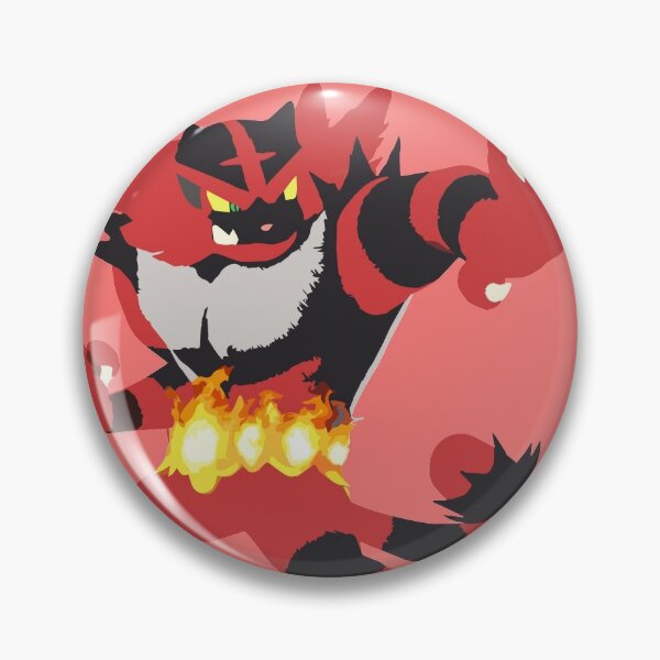 Incineroar Pins And Buttons Redbubble