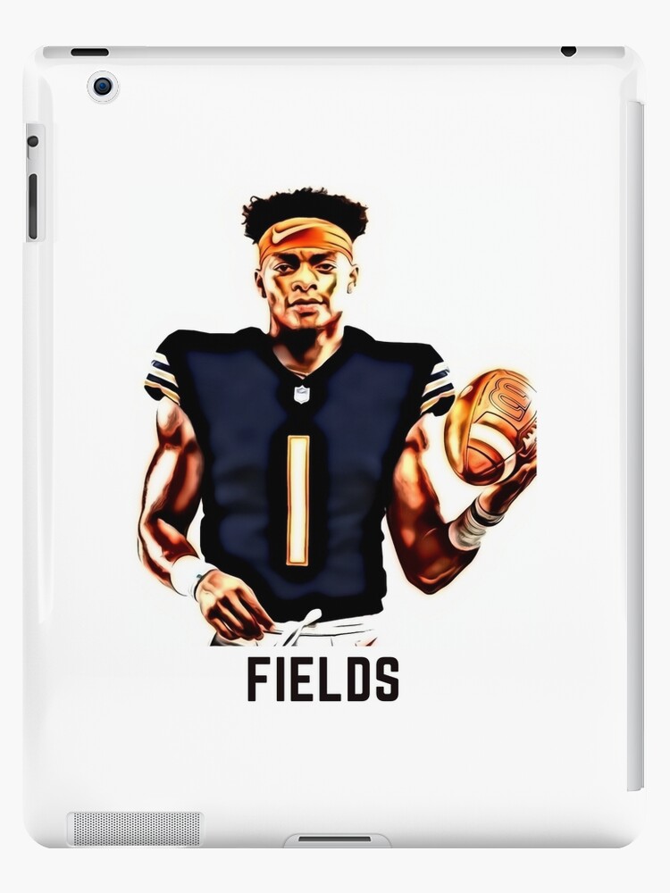 justin fields bears shirt' iPad Case & Skinundefined by ZACKRAYBAN