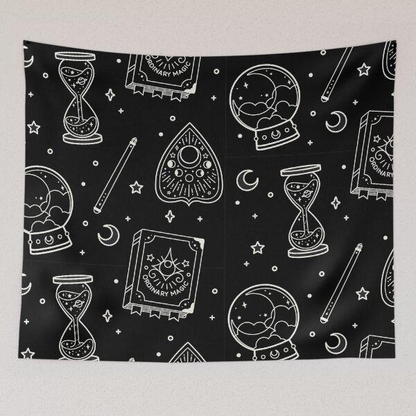 Item preview, Black Witch Pattern designed and sold by ordinaryxmagic.