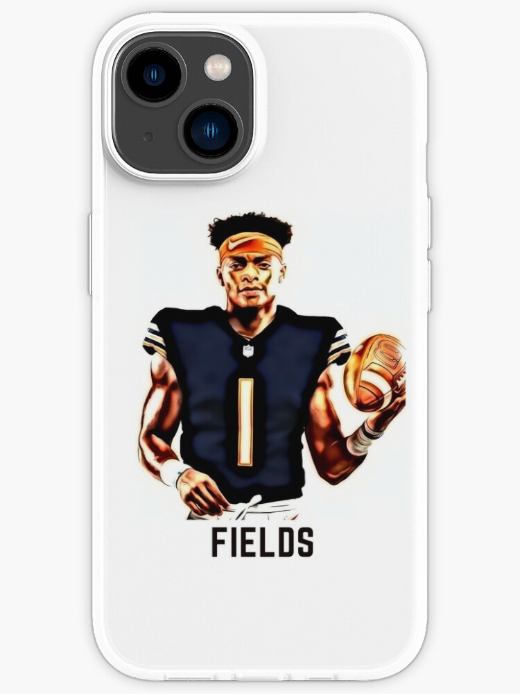 justin fields bears shirt iPhone Case by ZACKRAYBAN