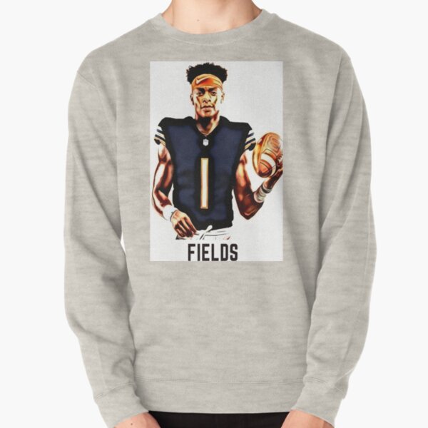 Justin Fields 1 Chicago Bears football player poster shirt, hoodie,  sweater, long sleeve and tank top