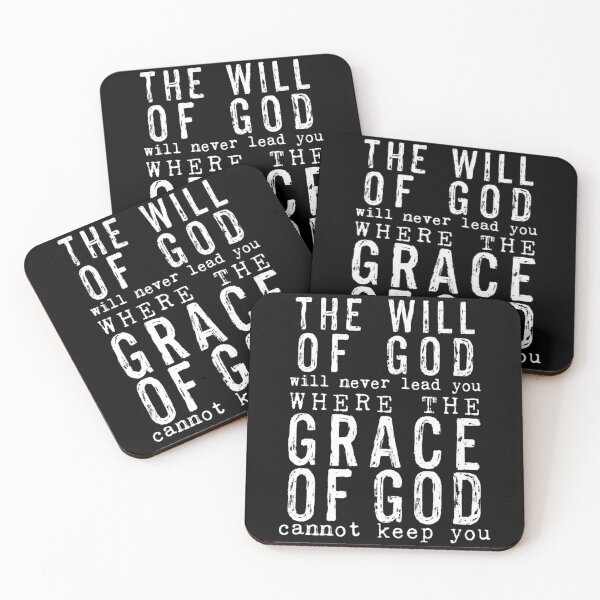 Item preview, The Will of God will Never Lead You where the Grace of God Cannot Keep You. designed and sold by TheKingdomAttic.