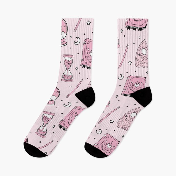 Item preview, Pink & Black Witch Pattern designed and sold by ordinaryxmagic.