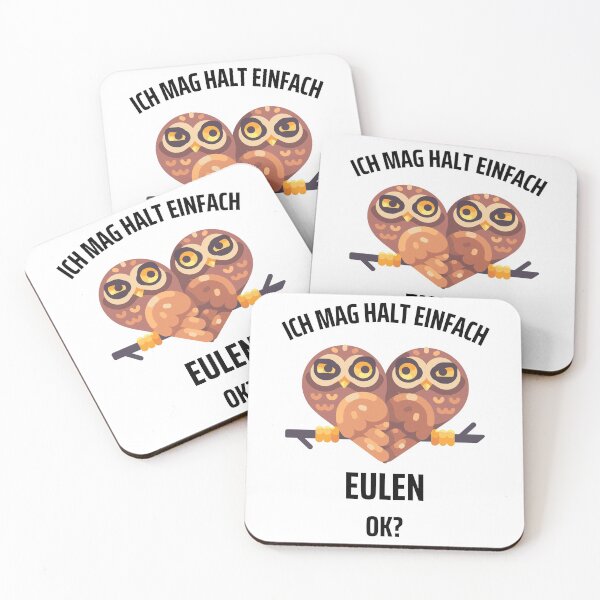 Artikelvorschau, Ich mag halt einfach Eulen ok? Vogel Spruch lustig entworfen und verkauft von DerEmmat.
