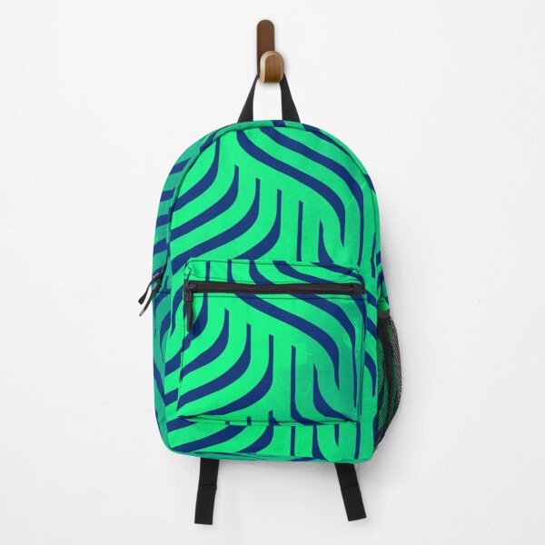 Item preview, Green Wavy Diamonds Pattern designed and sold by Designs By YL.
