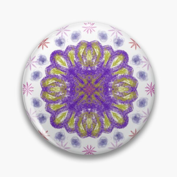 Item preview, Purple and gold flower bloom designed and sold by ArtsKids.