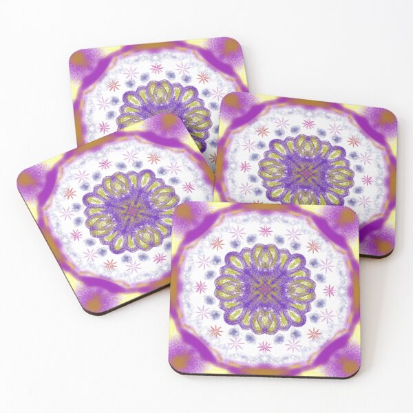 Item preview, Purple and gold flower bloom designed and sold by ArtsKids.