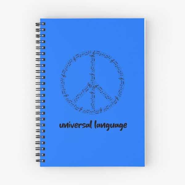 Item preview, Musical Notation Peace Sign - Music is My Love Language designed and sold by Purrfecta.