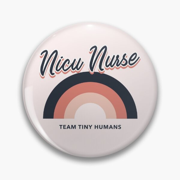  ICU Nurse Badge ICU Nurse Rainbow Badge Nicu Nurse