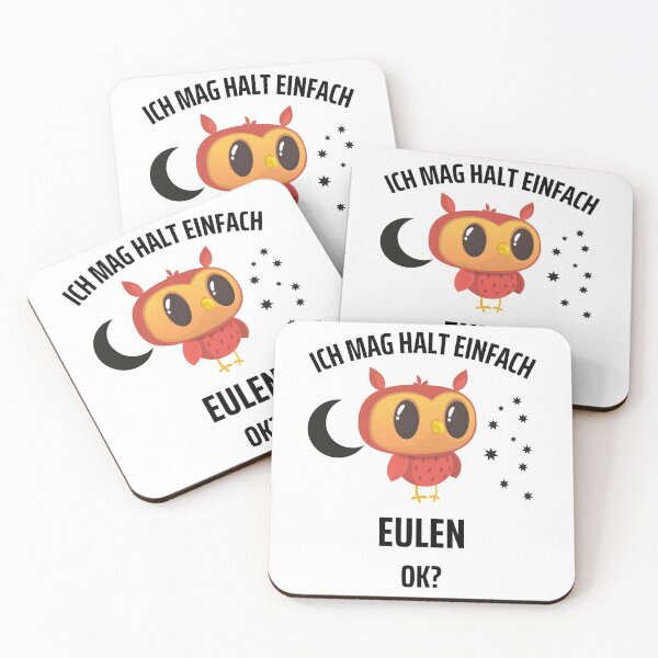 Artikelvorschau, Ich mag halt einfach Eulen ok? Vogel Spruch lustig entworfen und verkauft von DerEmmat.