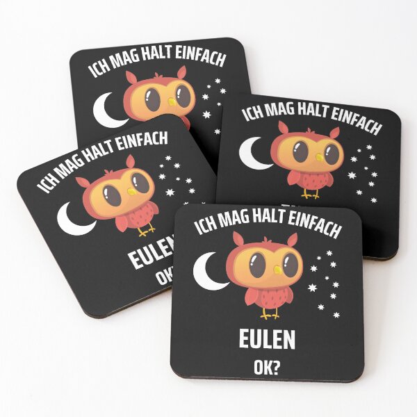 Artikelvorschau, Ich mag halt einfach Eulen ok? Vogel Spruch lustig entworfen und verkauft von DerEmmat.