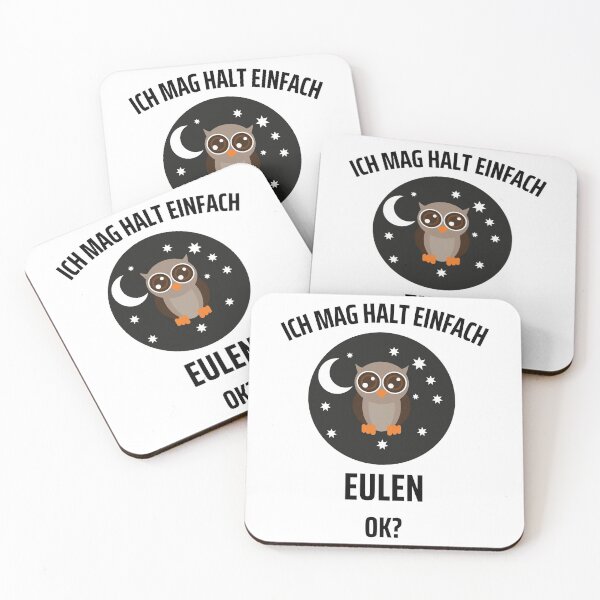 Artikelvorschau, Ich mag halt einfach Eulen ok? Vogel Spruch lustig entworfen und verkauft von DerEmmat.
