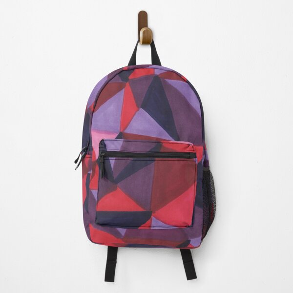Item preview, Triangles: Reds and Violets designed and sold by LauraKozdra.