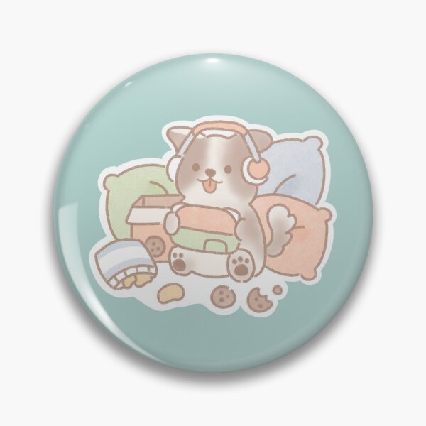 Item preview, Gaming - Dog Sticker designed and sold by Mushiimoo.