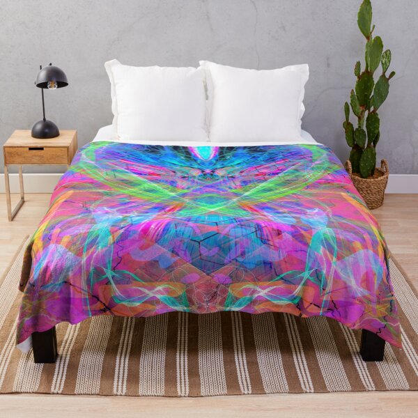 Item preview, Mind Streak ( Visionary, Psychedelic Abstract Symmetrical Art Poster) designed and sold by Natfigcreates.