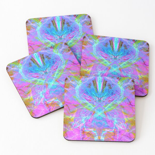 Item preview, Mind Streak (Violet Optic) Visionary Psychedelic Symmetrical  designed and sold by Discordant Dreams Art.