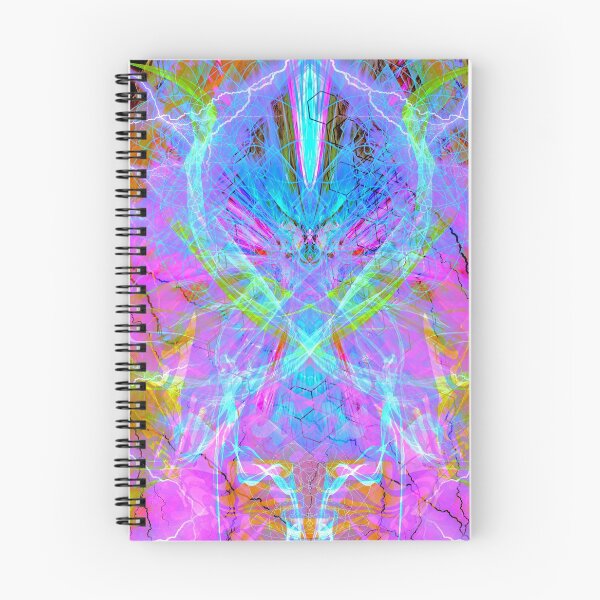 Item preview, Mind Streak (Violet Optic) Visionary Psychedelic Symmetrical  designed and sold by Discordant Dreams Art.
