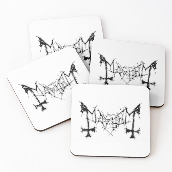 Item preview, Mayhem Band Logo Death Metal Black Metal designed and sold by OgTopp.