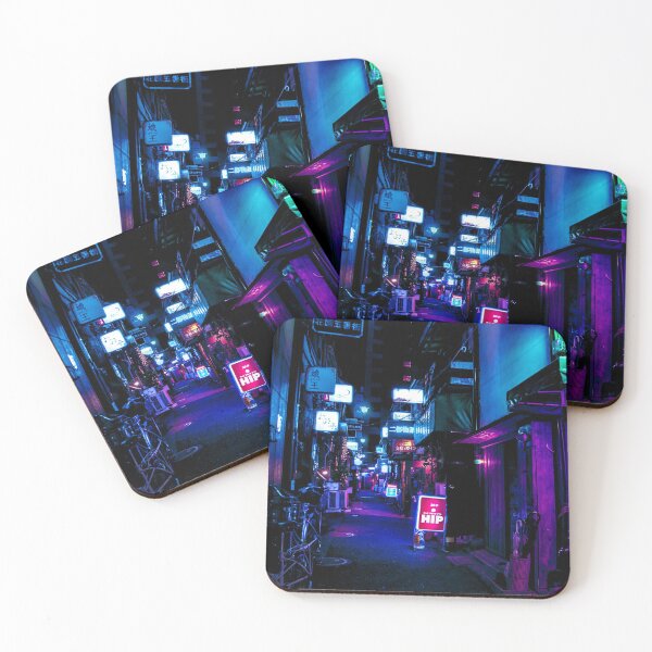Item preview, Alley Of The Glowing Signs designed and sold by Neondreamscapes.