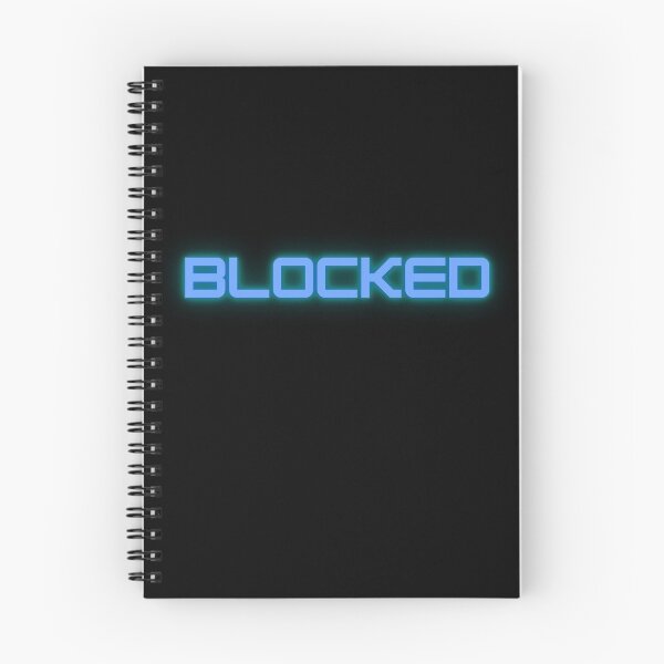 Item preview, BLOCKED (Blue) designed and sold by supercomfy.