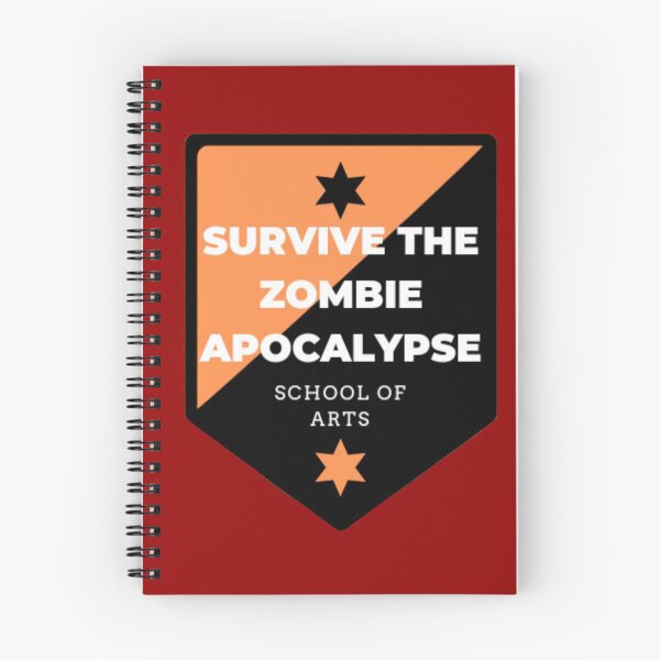 Item preview, Survive the zombie apocalypse school Of art designed and sold by ItsRDtime.