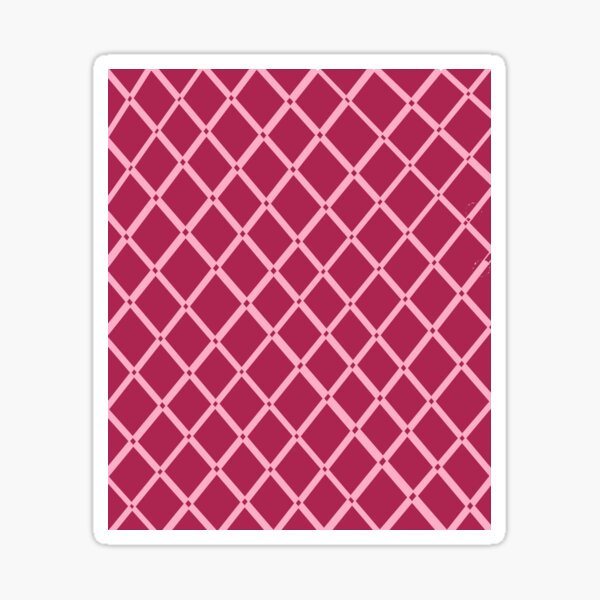 Triangles 2 Shades Of Rose Sticker