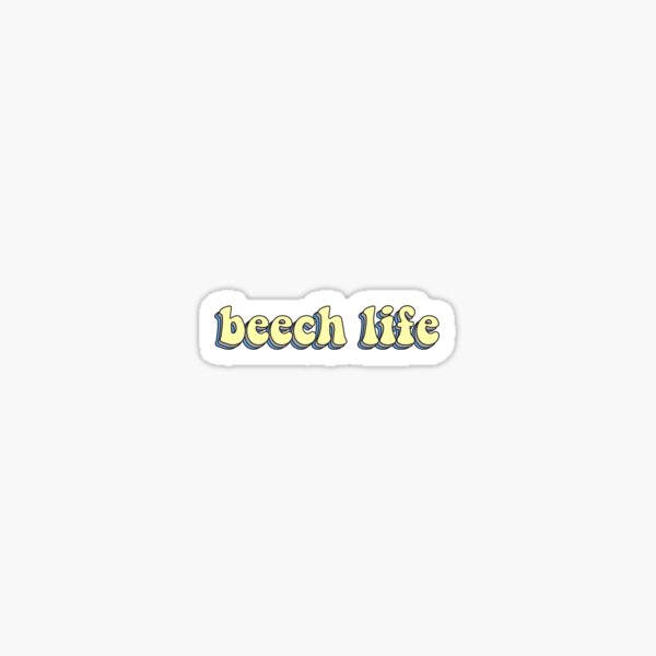 Item preview, Beech Life (Yellow) designed and sold by Haley Springman.