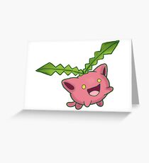 Cute Hoppip Greeting Card