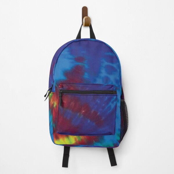 Item preview, Fire Red, Yellow, Sea Blue, And Royal Blue Tie Dye designed and sold by StarsForgers.