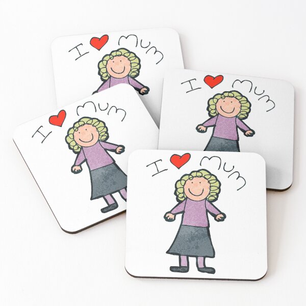 Item preview, I Love You Mom Design designed and sold by Red-ElYoubi.