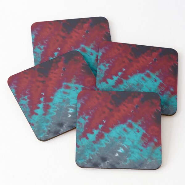 Item preview, Turquoise, Blue Gray, Red Wine, And Better Black Tie Dye designed and sold by StarsForgers.