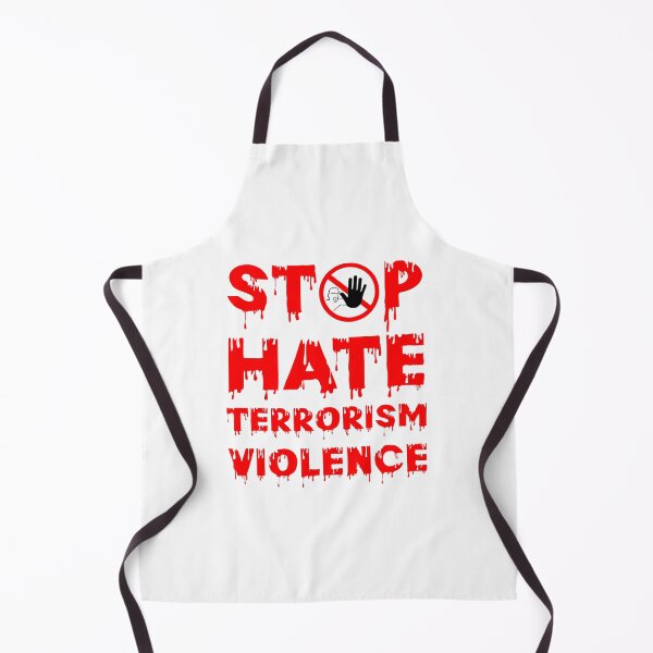 Item preview, STOP HATE TERRORISM VIOLENCE designed and sold by HDesign-Tiz.