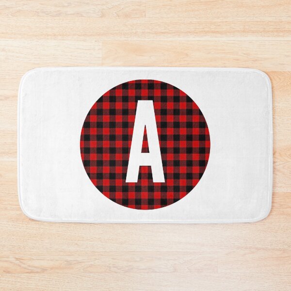 Item preview, Monogram letter A flannel design designed and sold by JustSeasons.