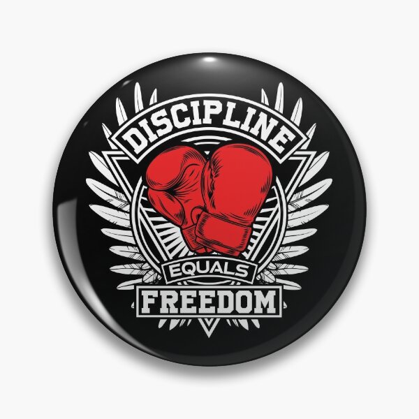 Item preview, Discipline equals Freedom - Motivational Text Based Art designed and sold by WolfSpiritCo.