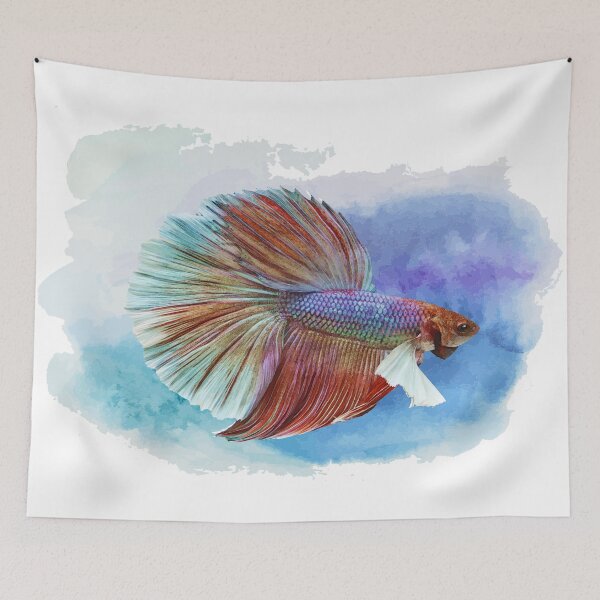 Item preview, Dumbo Halfmoon Betta Fish designed and sold by Heathermarie321.