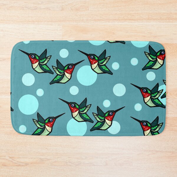 Item preview, Ruby Throated Humming Birds designed and sold by sandpiperstudio.