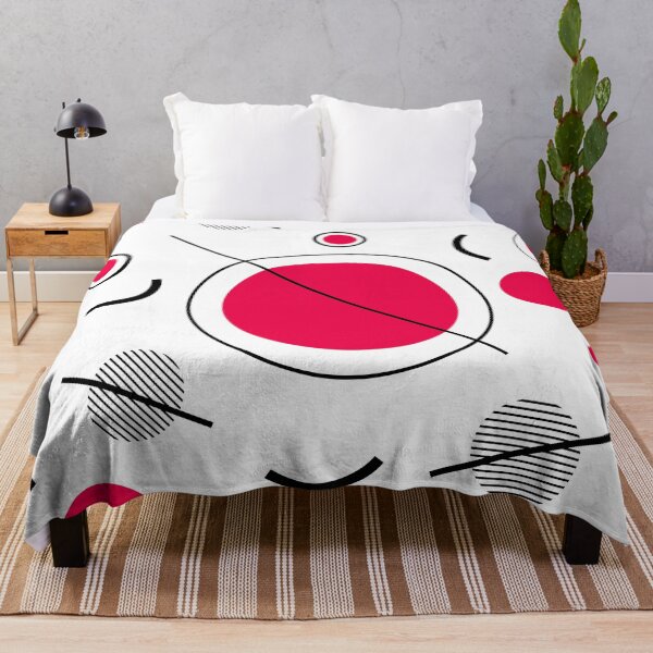 Item preview, abstract flat geometric circle line designed and sold by werezu.