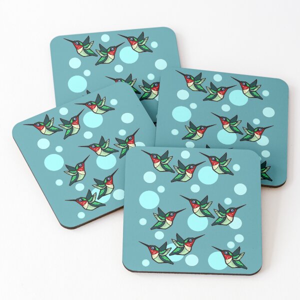 Item preview, Ruby Throated Humming Birds designed and sold by sandpiperstudio.