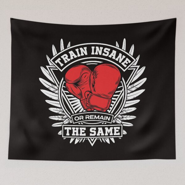 Item preview, Train Insane or Remain The Same. designed and sold by WolfSpiritCo.