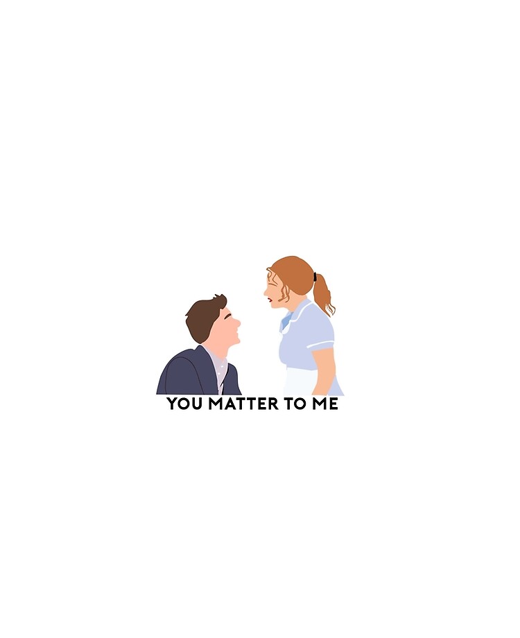 You Matter To Me Waitress Ipad Case Skin By Guiltyones Redbubble redbubble