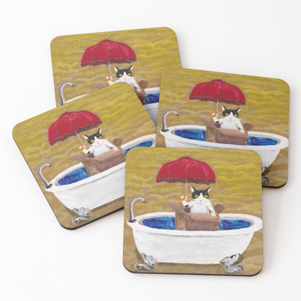Item preview, A Cat's Bath designed and sold by evelyn-at-work.