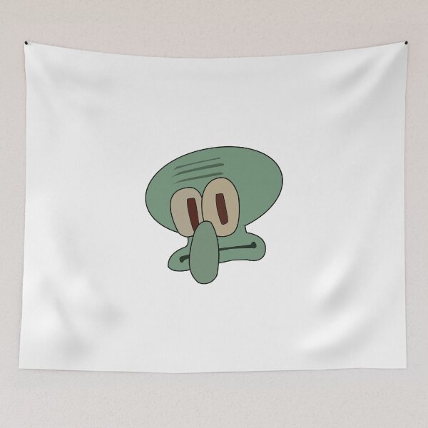 Item preview, Squidward's Face - Meme (SpongeBob) designed and sold by Naughty-Alan.