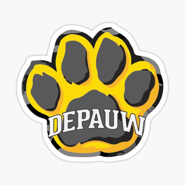 Item preview, Depauw Paw designed and sold by Stickerfy1.