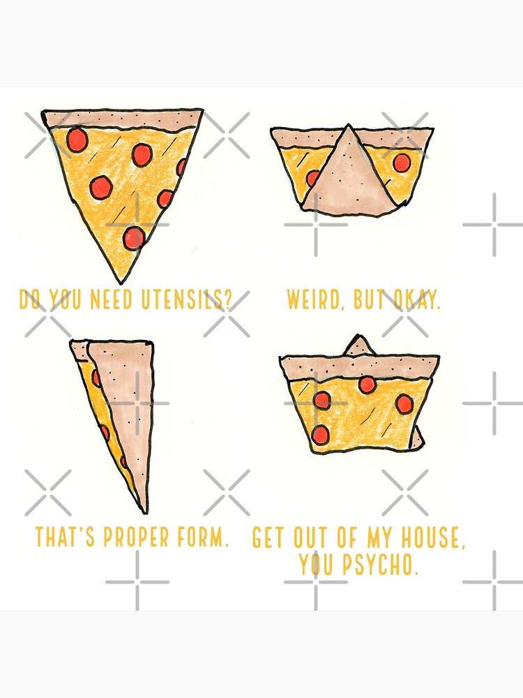 Thumbnail 3 of 3, Poster, Pizza Folding 101 designed and sold by EricLondergan.